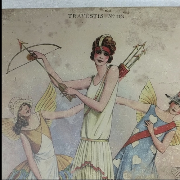 ๐จ๐ฆ Lot of 2 Pairs of Vintage Inspired Wall Art - Picture 8 of 13